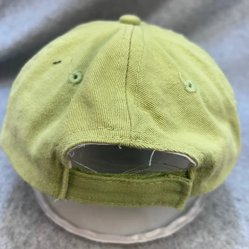 Snoopy Woodstock Unisex Green Peanuts Baseball Hat Embroidered Adjustable OSFM